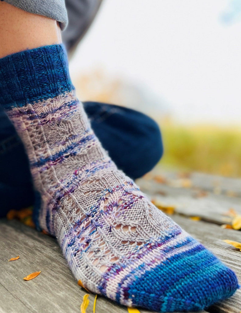 sock Knitting pattern Adirondack