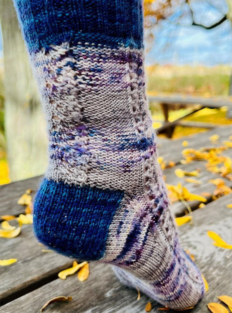 sock Knitting pattern Adirondack