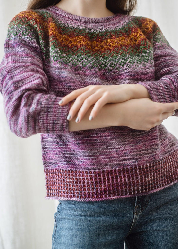 Impressionist Pullover | Knitting Pattern – Biscotte Yarns