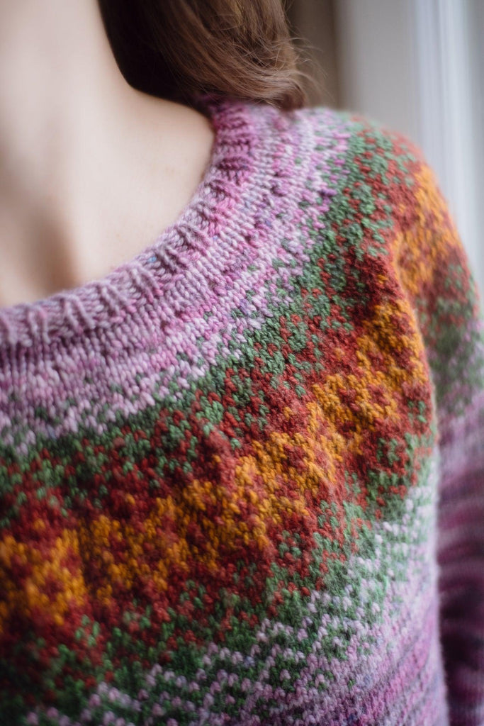 Impressionist Pullover | Knitting Pattern – Biscotte Yarns