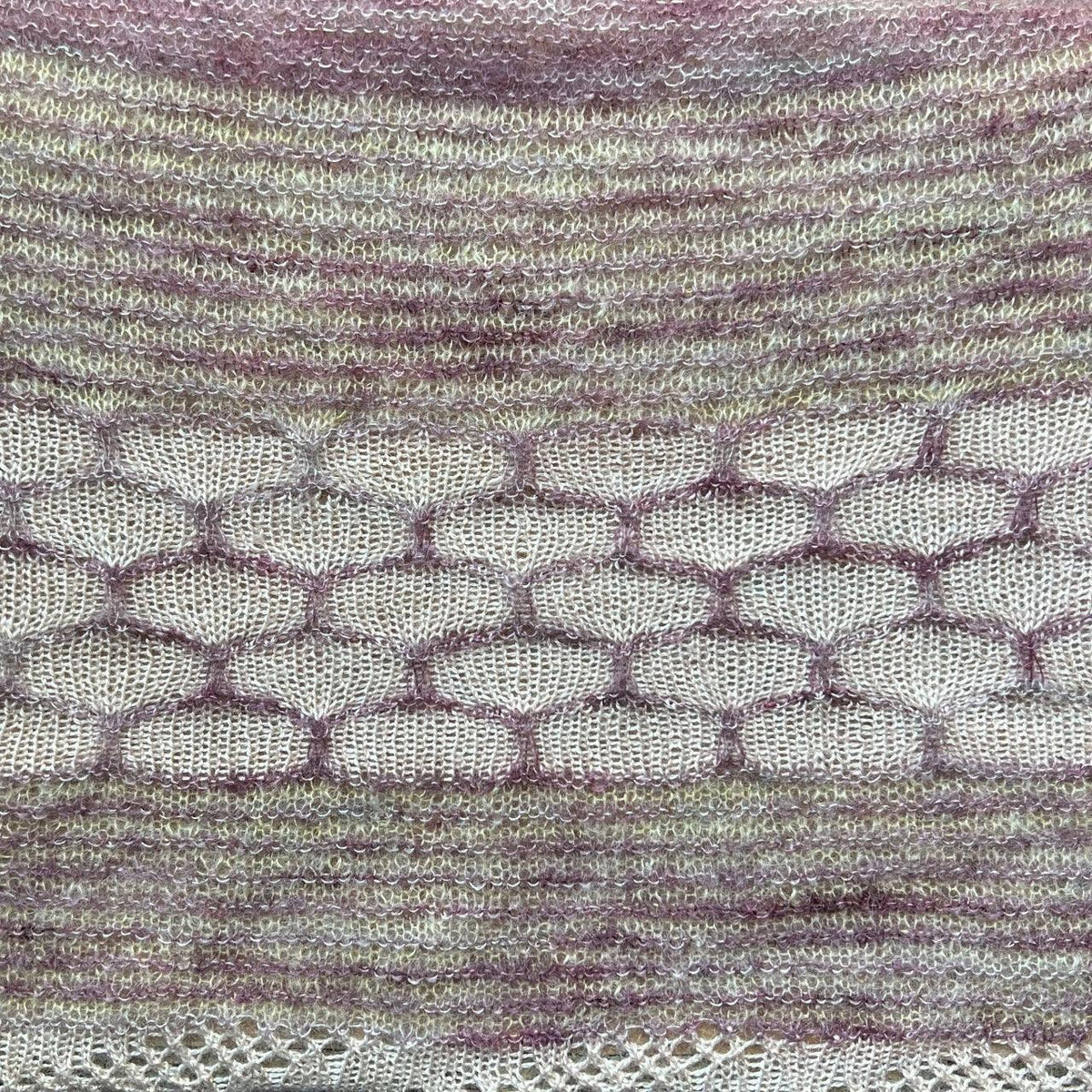 Nebra Sky Shawl | Knitting kit - Biscotte Yarns