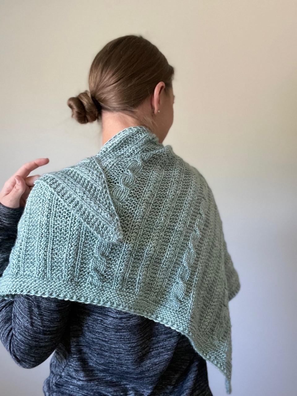 Nouvelle Twist | Shawl Pattern - Biscotte Yarns