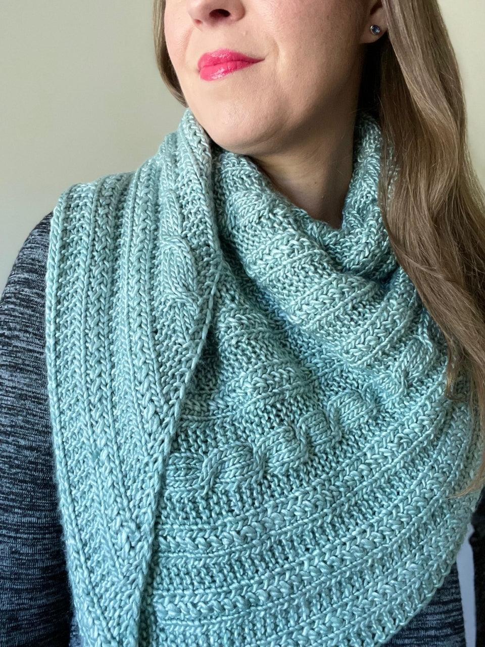 Nouvelle Twist | Shawl Pattern - Biscotte Yarns