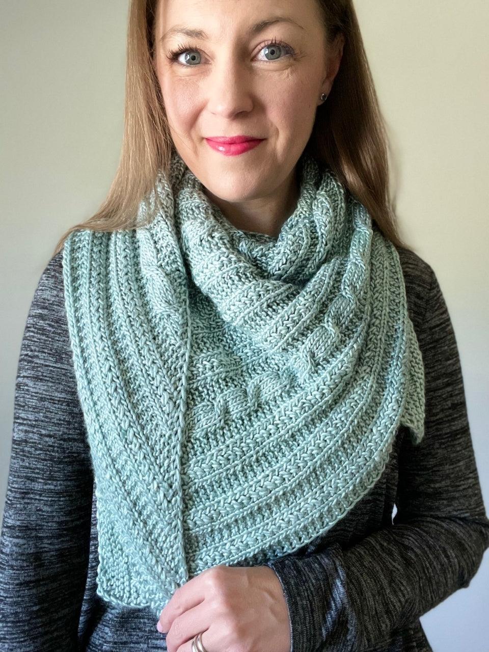 Nouvelle Twist | Shawl Pattern - Biscotte Yarns