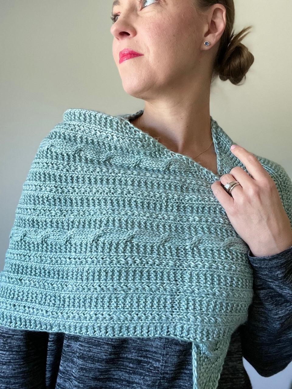 Nouvelle Twist | Shawl Pattern - Biscotte Yarns