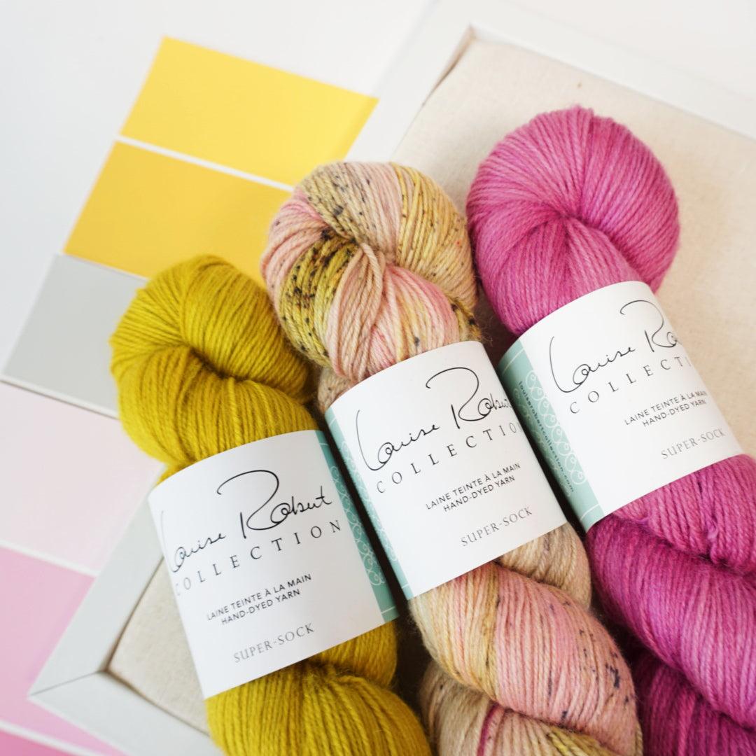 Sedona Sunrise Wrap | Knitting Kit - Biscotte Yarns