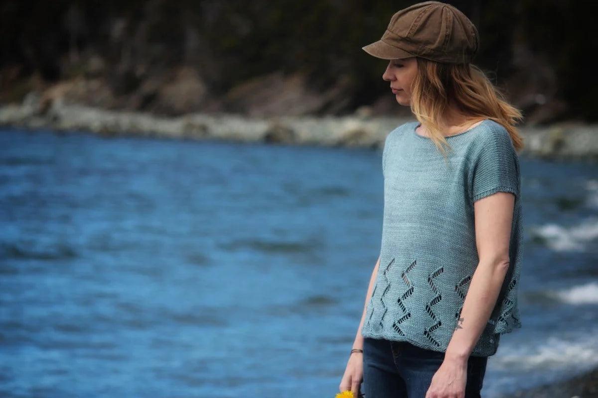 Ziggy Tee | Knitting pattern - Biscotte Yarns