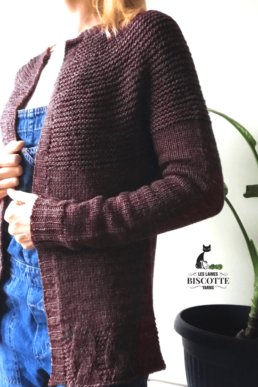 Jane Cardigan | Free Knitting Pattern – Biscotte Yarns