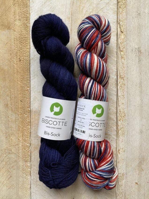 Stitch Surfer Socks | NEW Knitting Kits - Biscotte Yarns