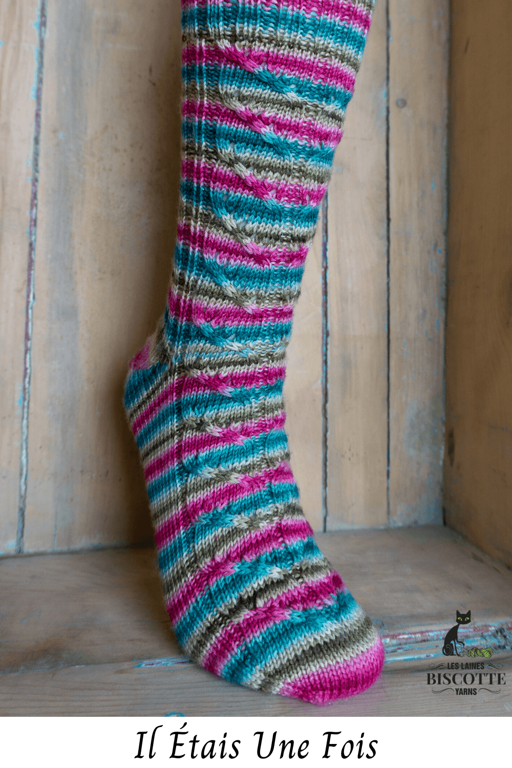 Il Était Une Fois | Sock Knitting Pattern - Biscotte Yarns