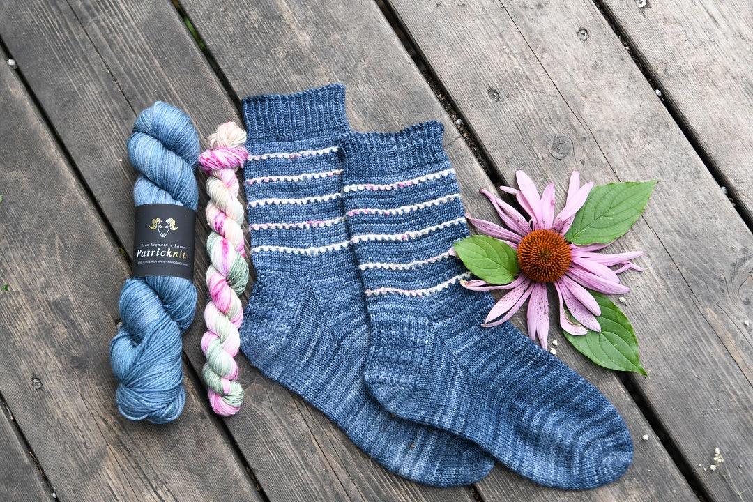 Mini Bobble Sock | Knitting Kit - Biscotte Yarns