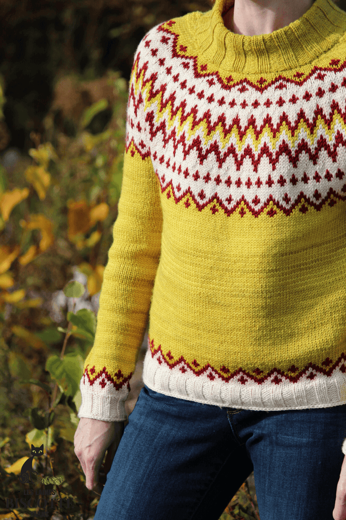 Peysa Pullover | Knitting KIT - Biscotte Yarns