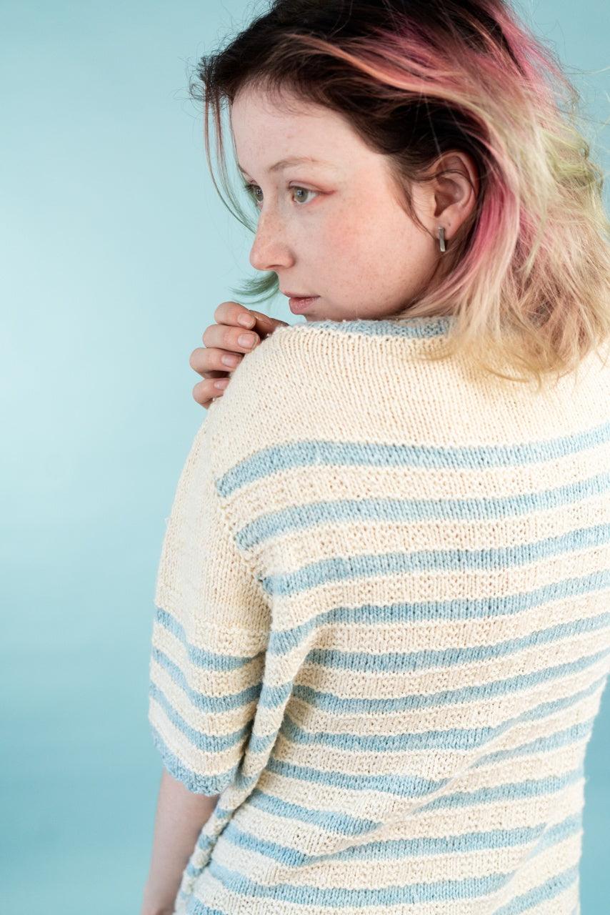 Blue Ribbon | Knitting Pattern - Biscotte Yarns