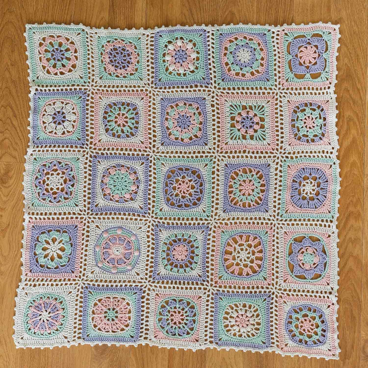 BABY BLANKET NANA ♥ Crochet-along by KATIA ♥ - Biscotte Yarns