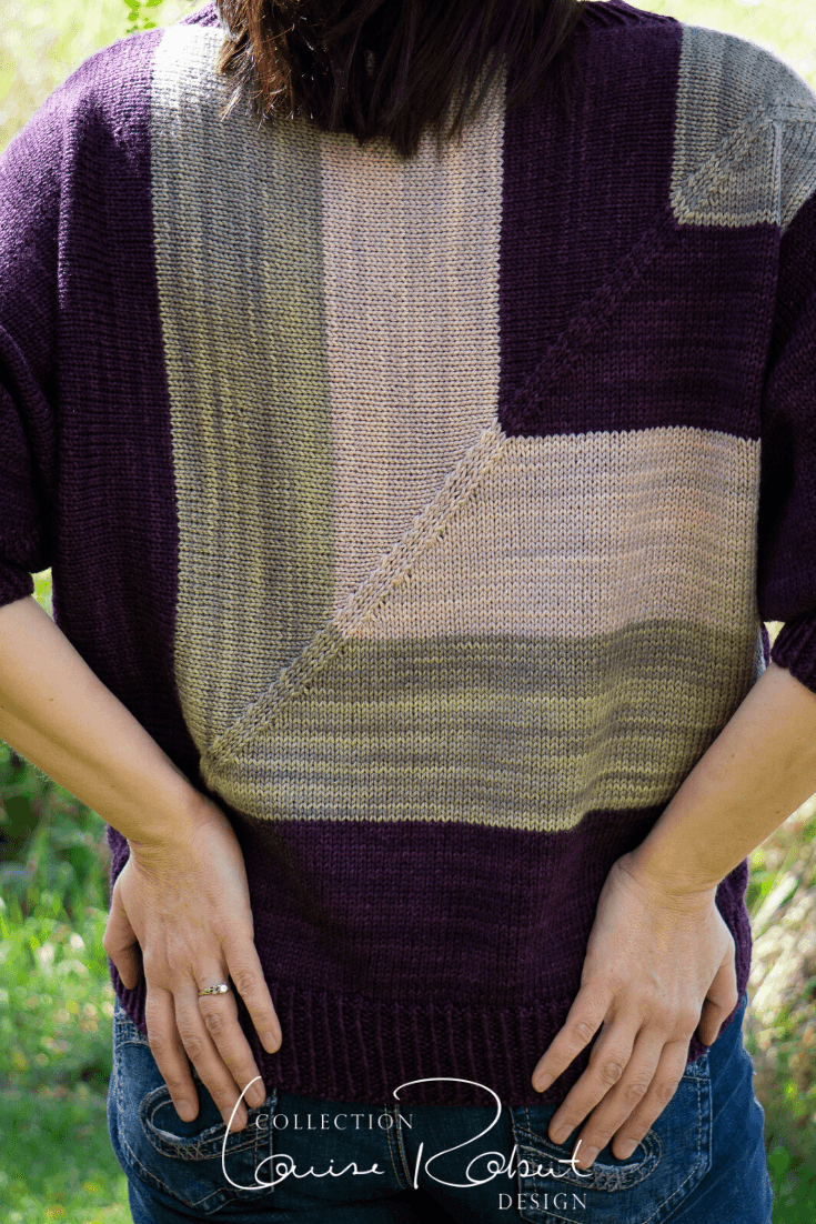 Fair and Square Dolman Pullover | Knitting Pattern - Biscotte Yarns