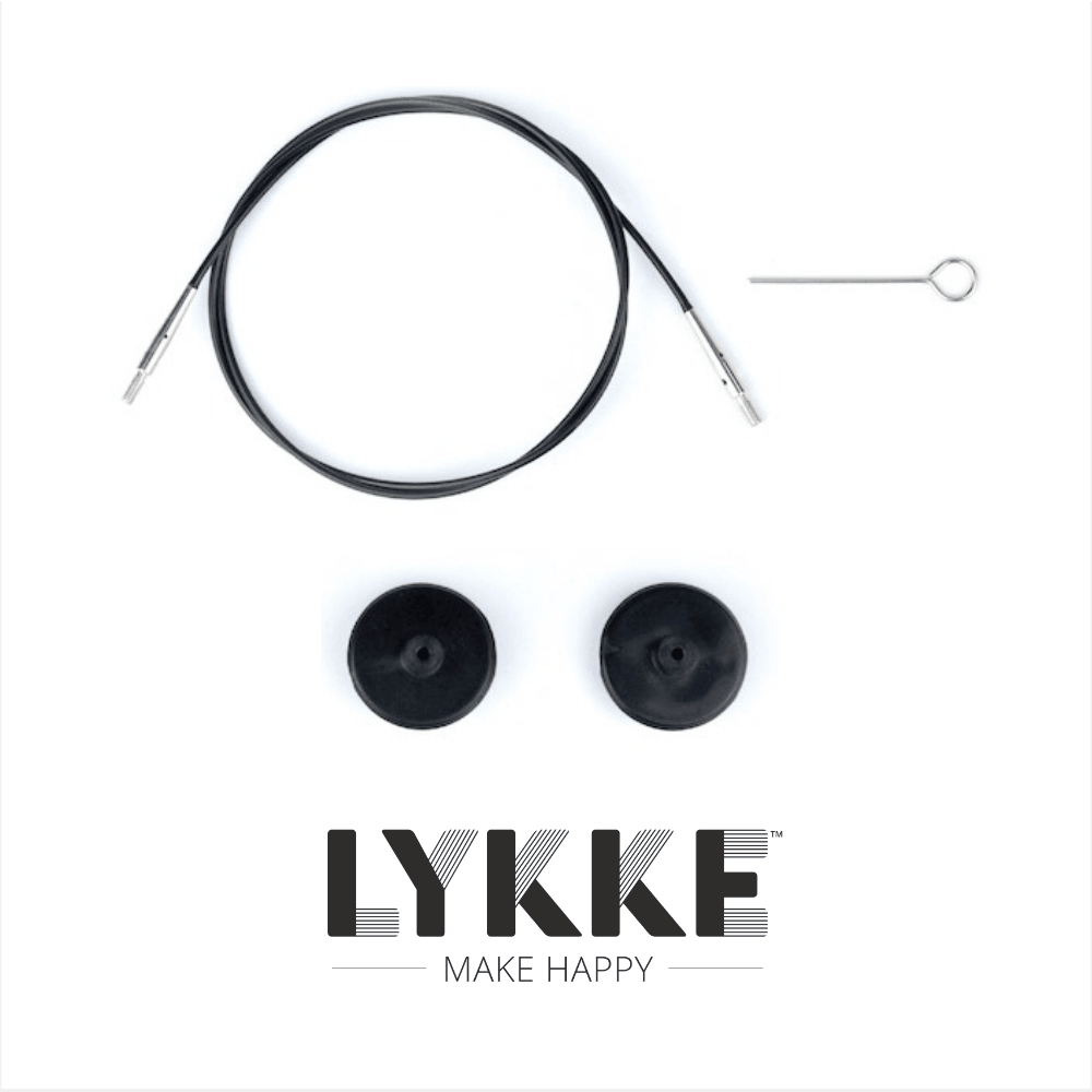 LYKKE Interchangeable cables for 3.5" needles size - Biscotte Yarns