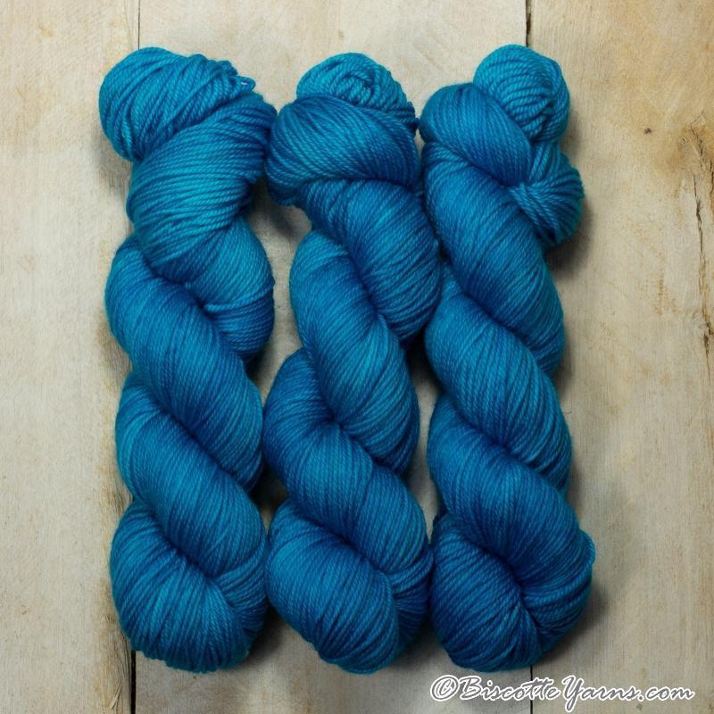 DK PURE TURQUOISE - Biscotte Yarns