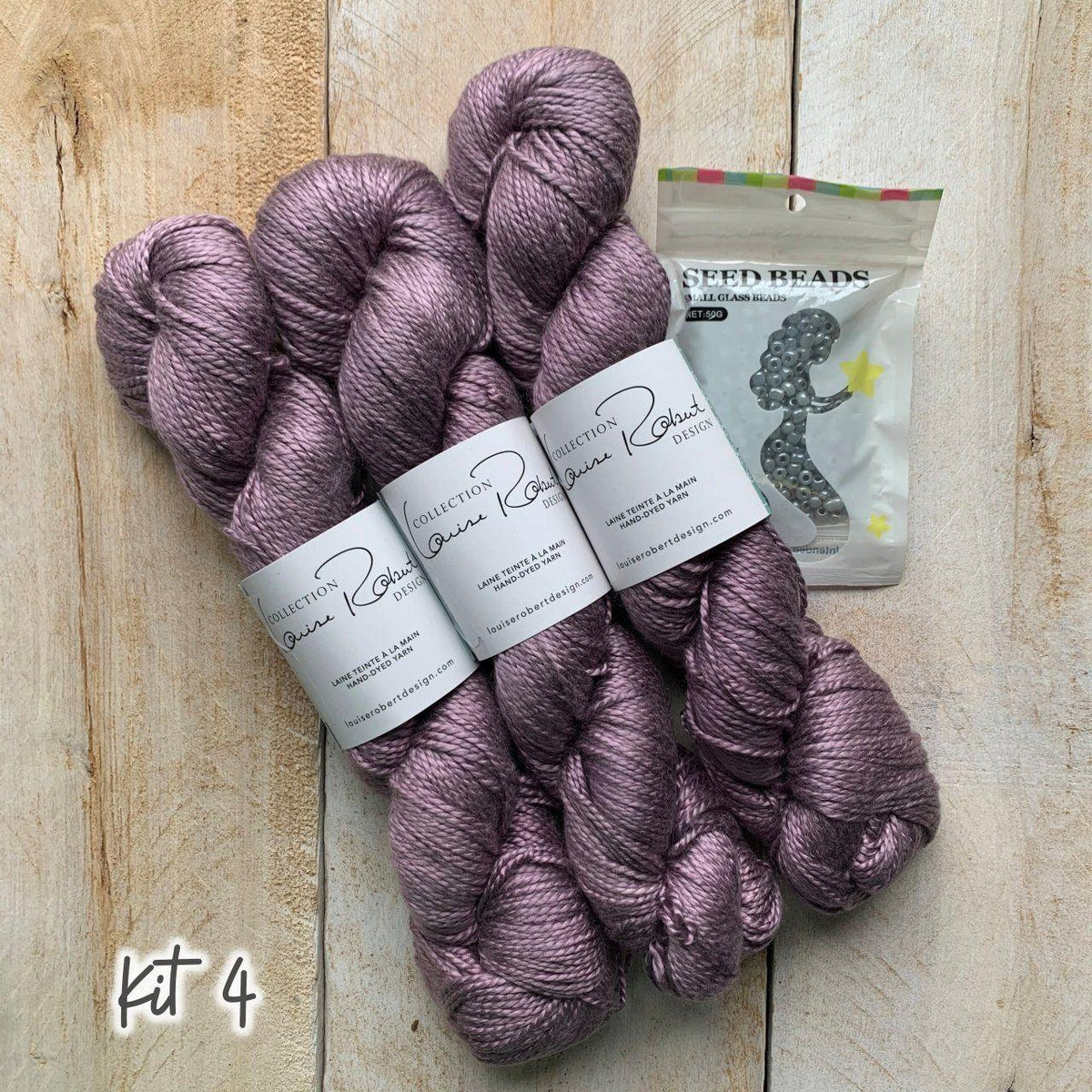 Summer Butterflies Shawl Knitting kits - Biscotte Yarns