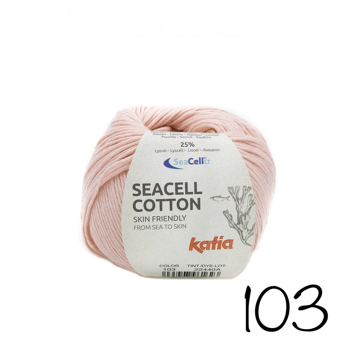 SeaCell Cotton - Katia - Biscotte Yarns