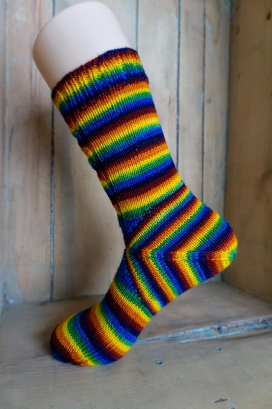 The Cheshire Cat Socks | Knitting Pattern - Biscotte Yarns