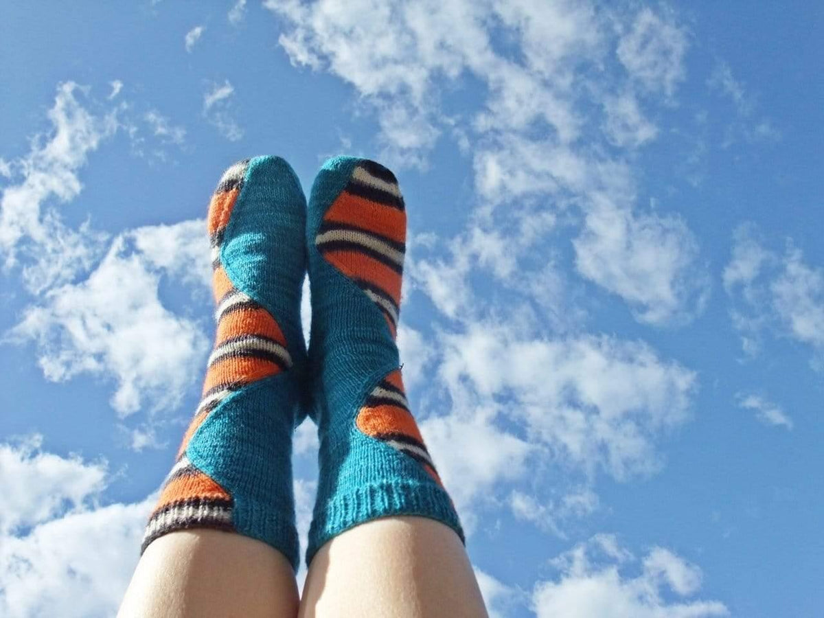 Stitch Surfer Socks | NEW Knitting Kits - Biscotte Yarns