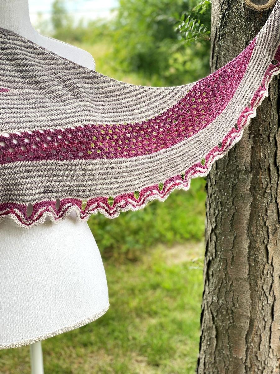 Belle de Jour | Shawl Pattern - Biscotte Yarns