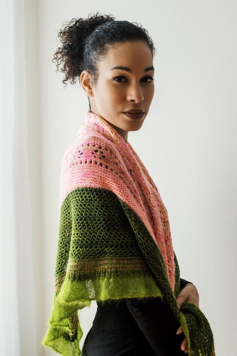 Life In Full Bloom | Shawl Pattern - Biscotte Yarns