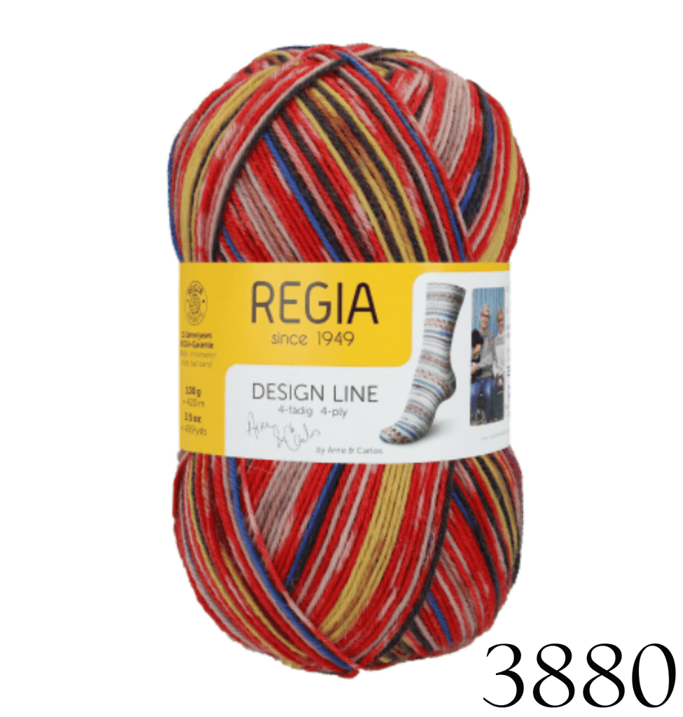 REGIA 4ply Design Line A&C Lofoten Color - Biscotte Yarns