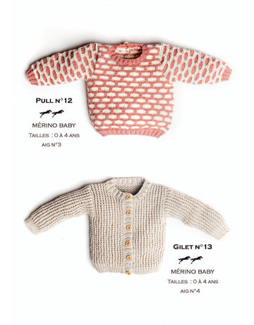 Cheval Blanc pattern Cat. 31, No 12 - Jumper - to 0 to 4 years old