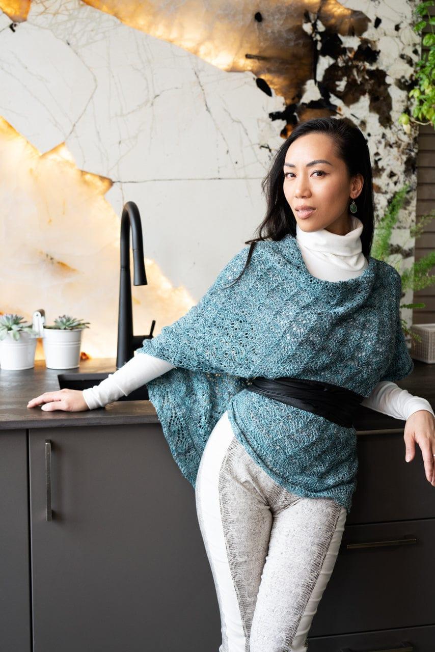 Mile End Poncho | Knitting Pattern - Biscotte Yarns