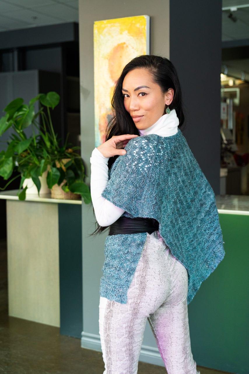 Mile End Poncho | Knitting Pattern - Biscotte Yarns