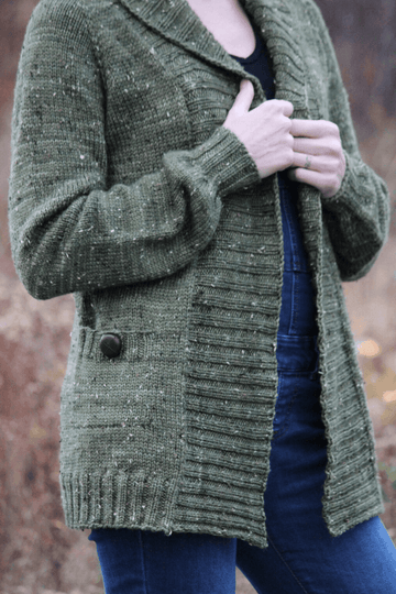 Kalamata Cardigan | Knitting Pattern - Biscotte Yarns
