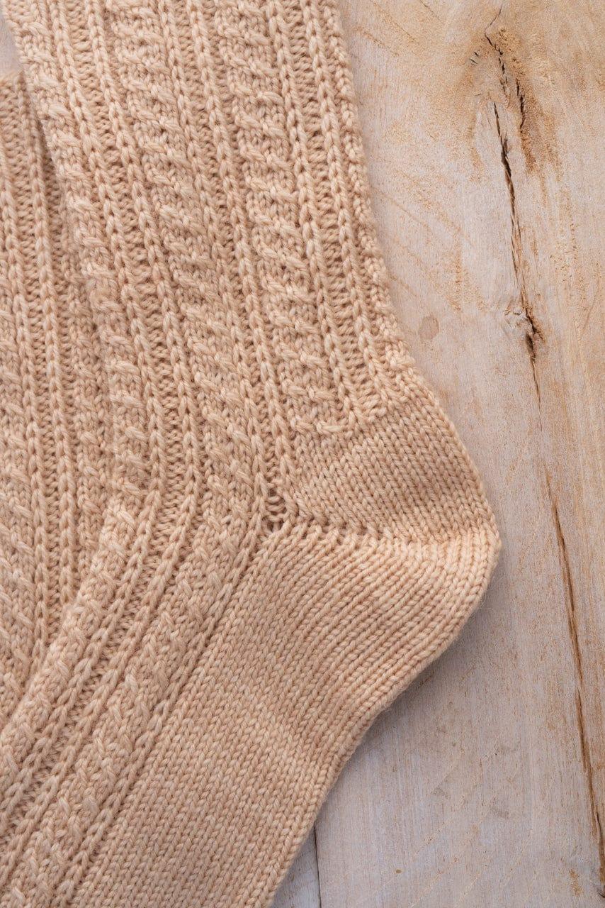 Seaward Flow Socks Socks Pattern - Biscotte Yarns