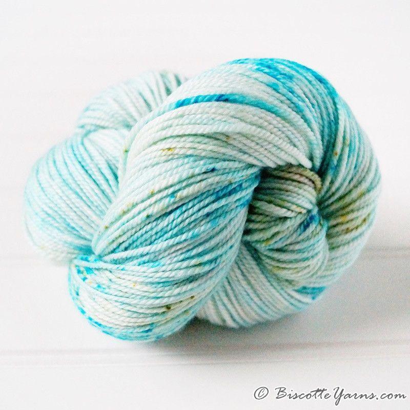 DK PURE | speckled dk weight yarn Caribbean - Biscotte yarns