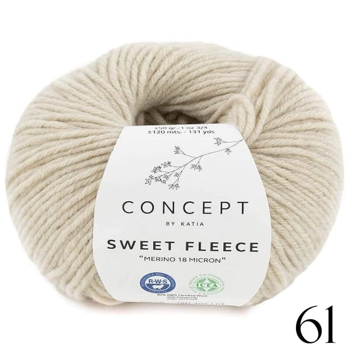 Katia Concept - Sweet Fleece 🐦 - Biscotte Yarns