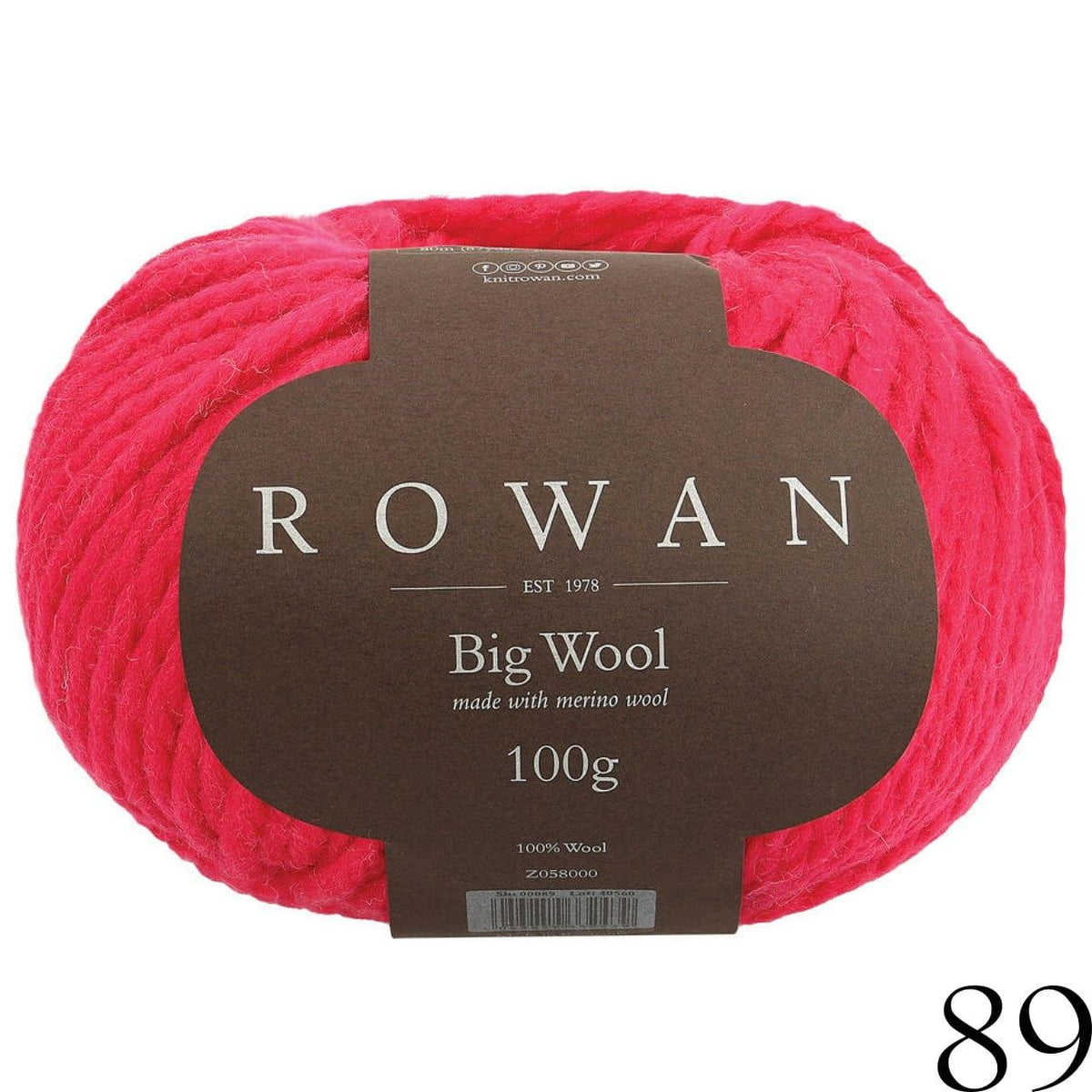 Big Wool - Rowan - Biscotte Yarns