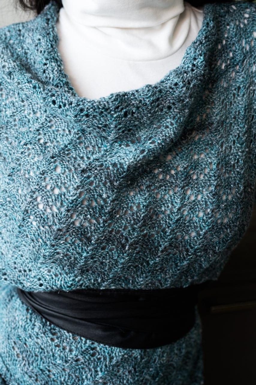 Mile End Poncho | Knitting Pattern - Biscotte Yarns