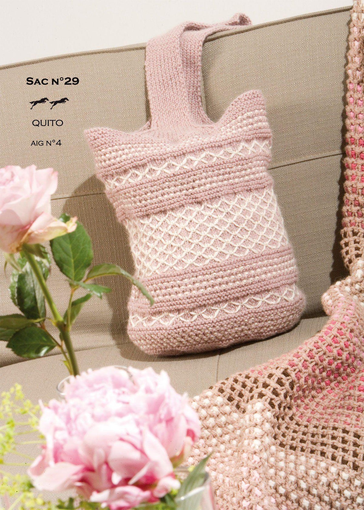 Free Cheval Blanc pattern - Bag cat.13-29 - Biscotte Yarns