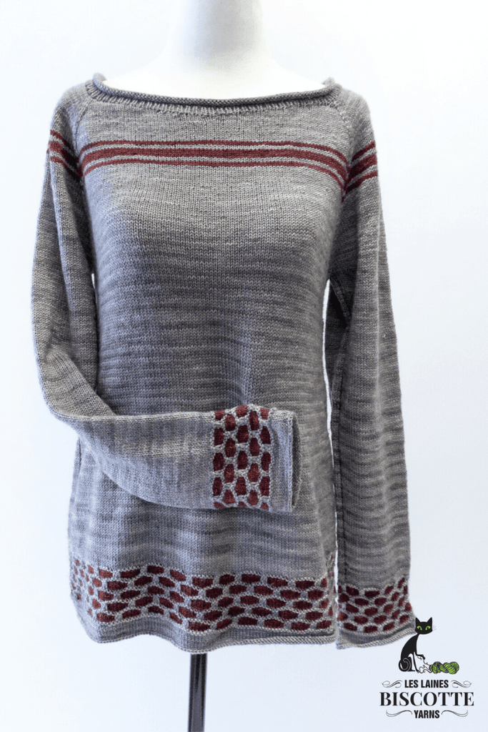 Hanikamu Sweater | Knitting Pattern - Biscotte Yarns