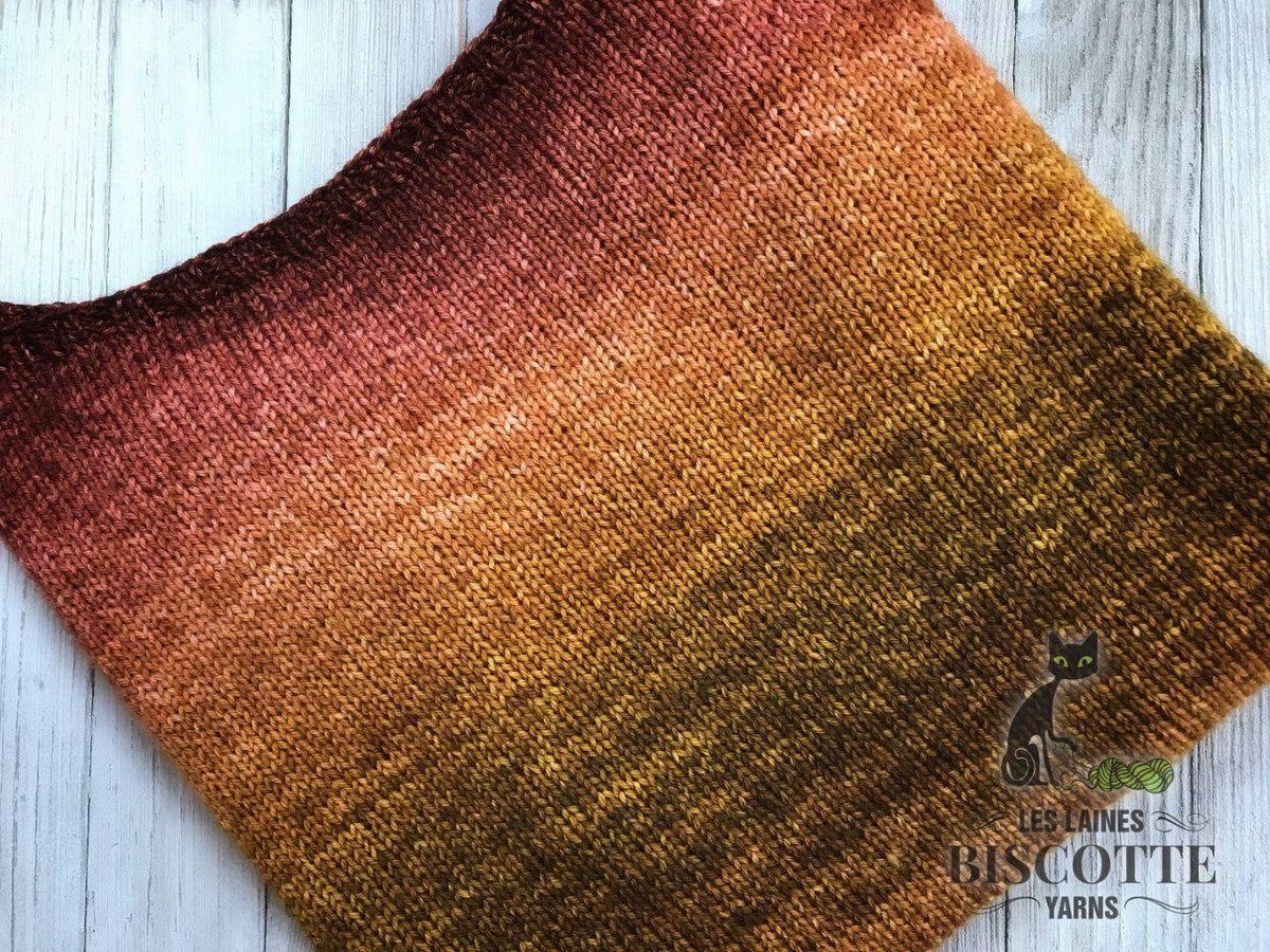 Metamorphic Tee - Free Knitting Pattern - Biscotte Yarns