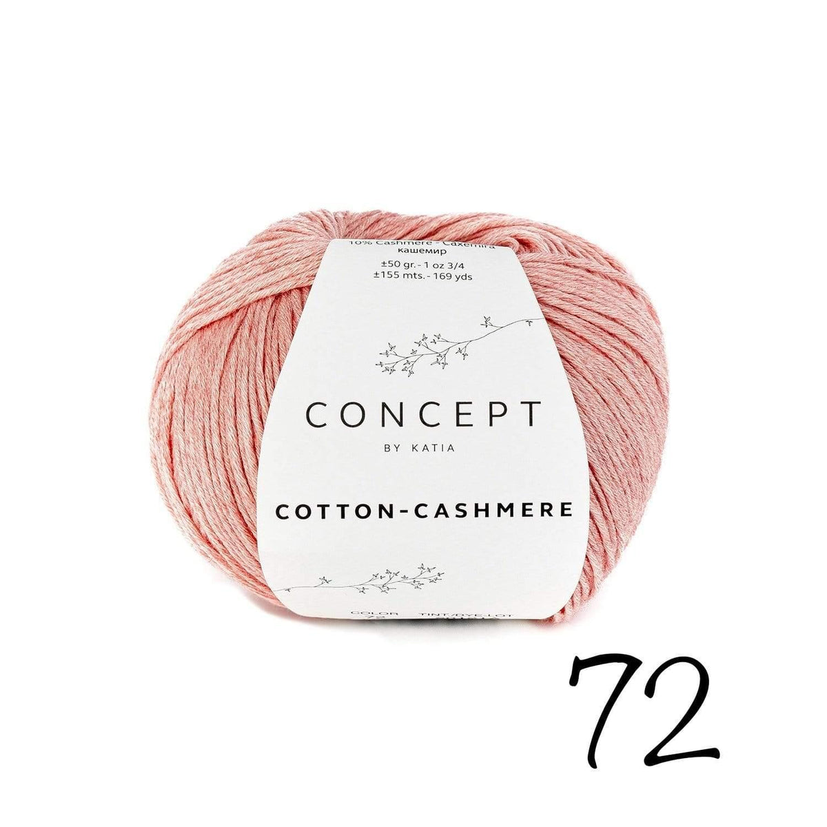 Cotton Cashmere - Katia Concept - Biscotte Yarns