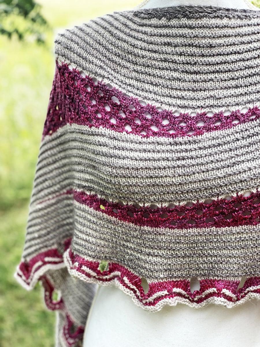 Belle de Jour | Shawl Pattern - Biscotte Yarns