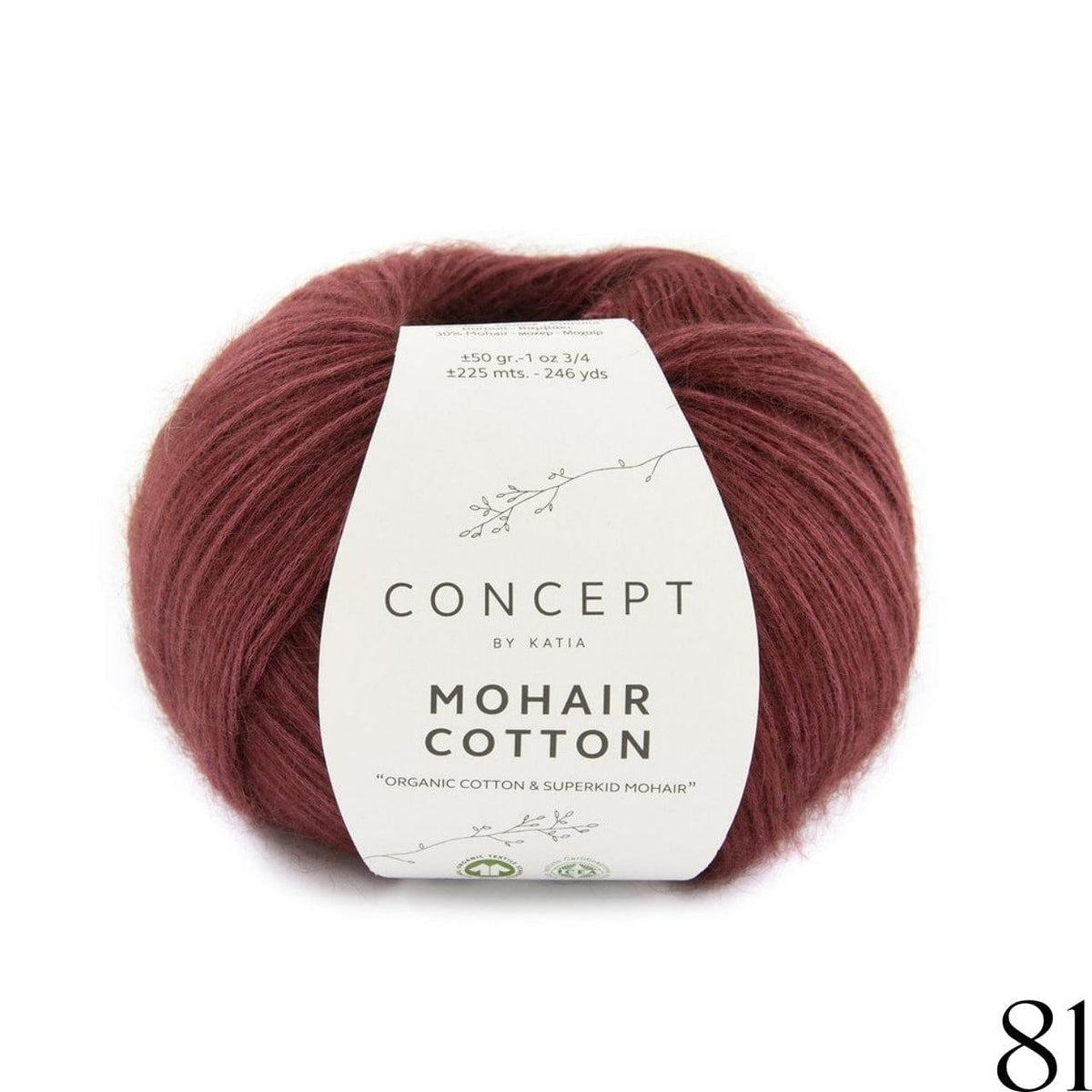 Katia Concept - Mohair Cotton - Biscotte Yarns