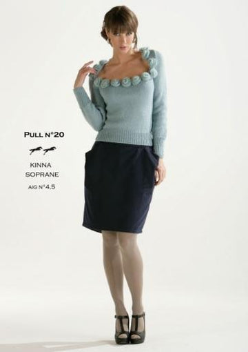 Free Cheval Blanc pattern - Women's sweater cat.15-20 - Biscotte Yarns