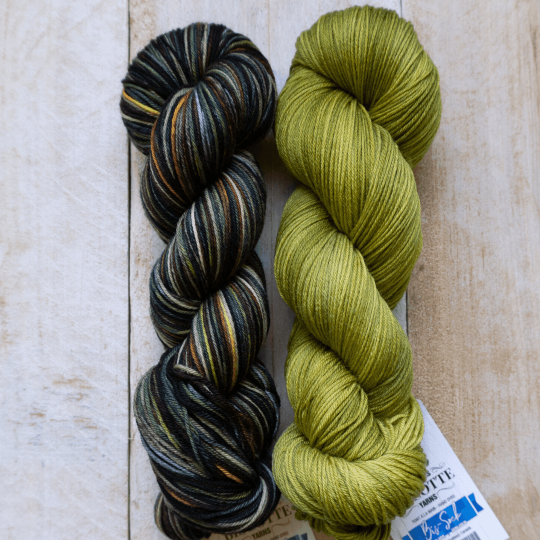 The Illusionist Sock | Knitting Kit - Biscotte Yarns