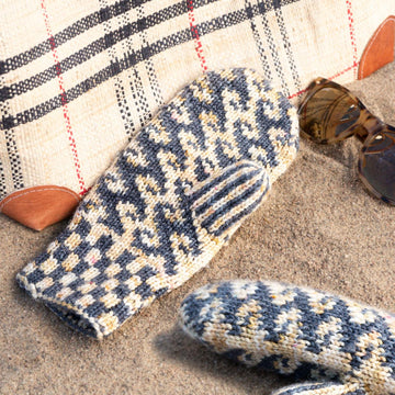 Reversible Fairisle Mittens | Free Double Knitting Pattern - Biscotte Yarns