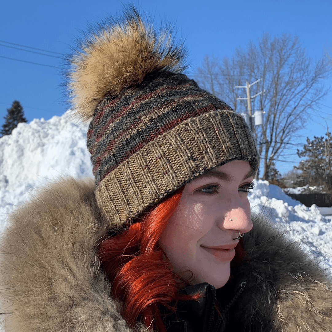 Urban Woods Hat | Knitting Pattern - Biscotte Yarns