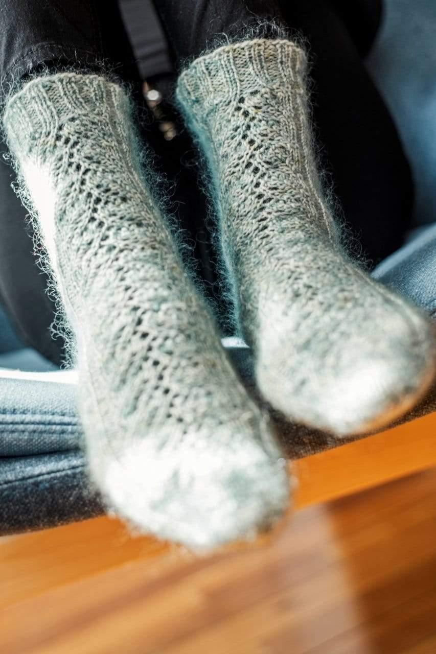 CLOUD 9 | Free Knitting Socks Pattern - Biscotte Yarns