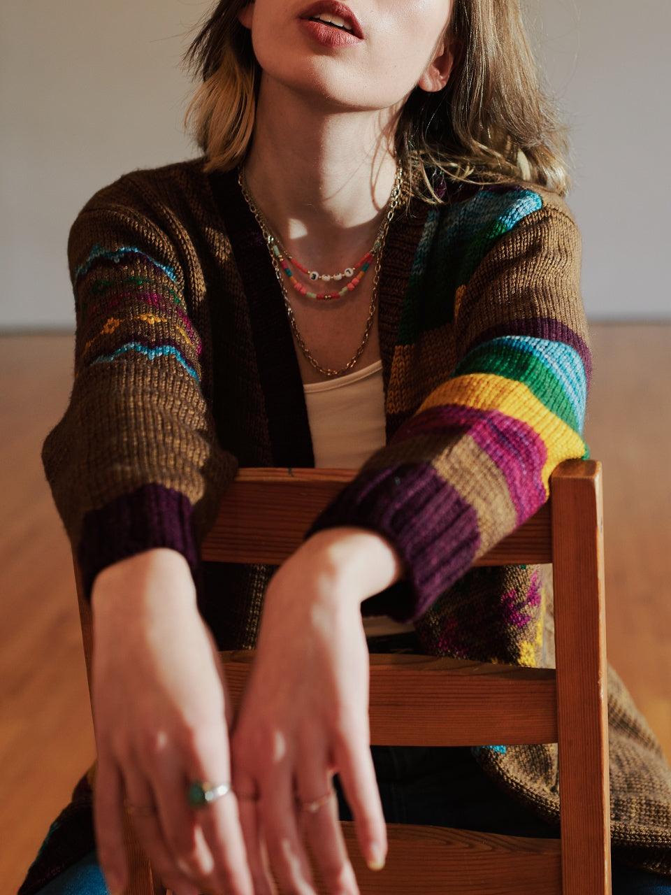 Danae Cardigan | Knitting Pattern - Biscotte Yarns