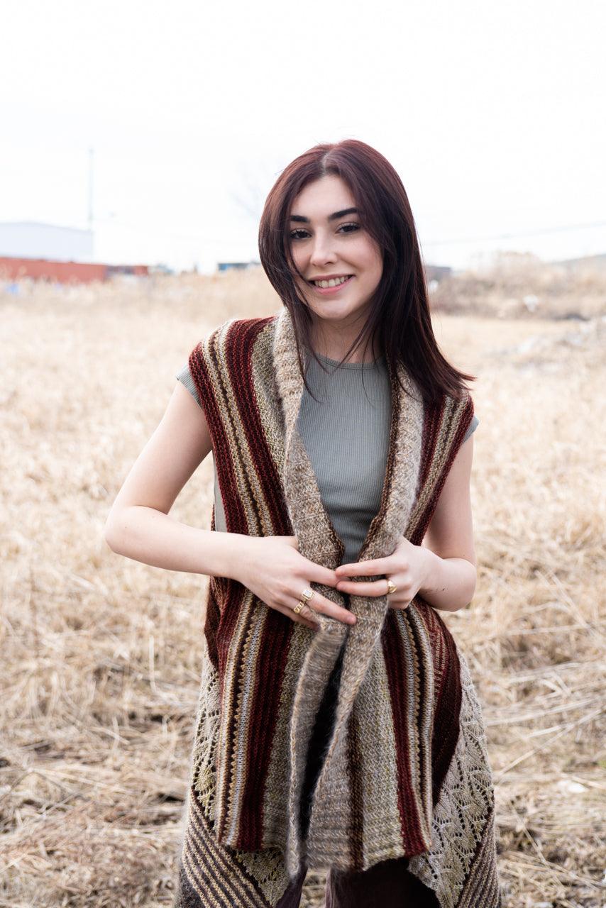 Gilet Flow | Knitting Pattern - Biscotte Yarns